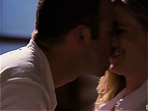 Mona Wales has a romantic love session with her beautiful man